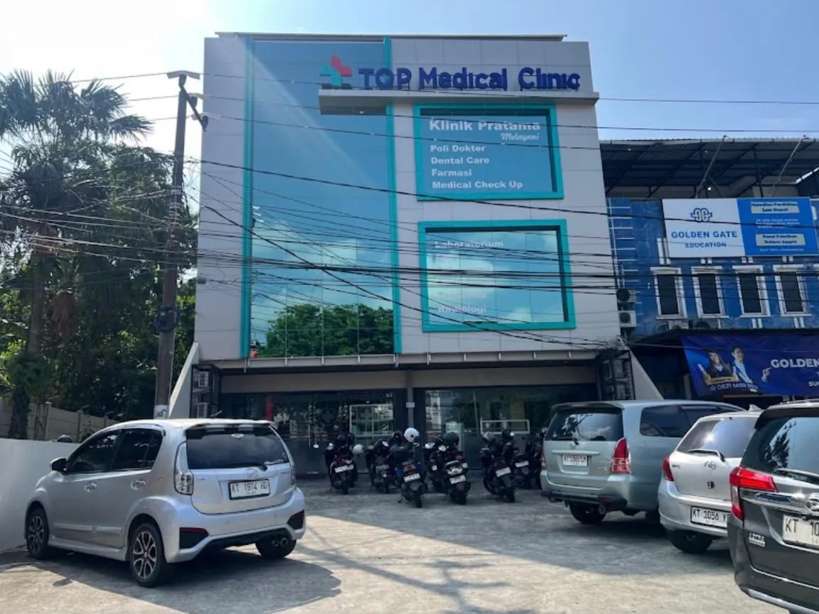 Gedung TOP Medical Clinic di Jl. MT Haryono No.82, Balikpapan