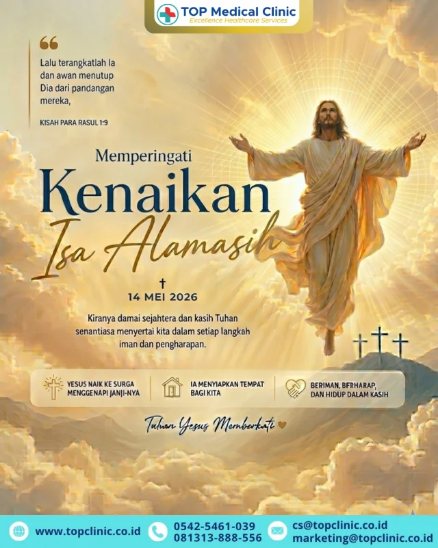 Selamat memperingati Kenaikan Isa Almasih ✨